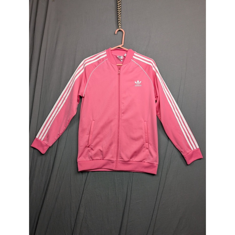 Adidas Originals Kids Adicolor‎ Pink Track Top Jacket - Pink - Size 15-16Y
